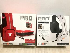 【美品】TRITON PRO True 5.1 Surround Headset トライトン ヘッドセット DOLBY MADCATZ XBOX PS3 PS4 PC Mac 追加ヘッドセット