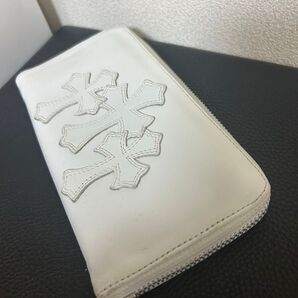 クロムハーツ スリーセメタリークロスパッチ 希少ホワイト