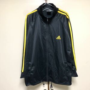 80's adidas アディダス トラックジャケット ジャージ 黒 レディース