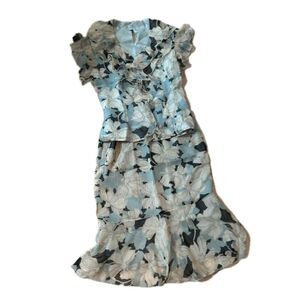 セットアップ 上下セットアップ フリル半袖