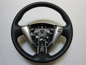  Serena C26 switch attaching! Caravan E26 original leather steering gear steering wheel control number (Q-8199)