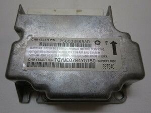 * with guarantee * Cherokee KJ airbag air bag air bag computer P56038865AD control number (Q-6611)