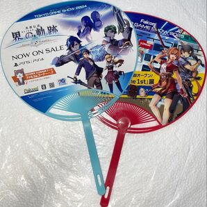 TGS2025 TGS2024 ファルコム 空の軌跡 界の軌跡 うちわ セット