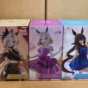 ラウンドワン ウマ娘 Trio-Try-iT Figure フィギュア 3点