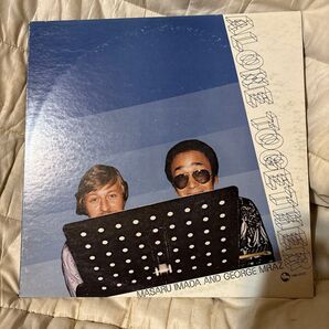 ALONE TOGETHER MASARU IMADA AND GEORGE MRAZ TBM-5003 LPレコード