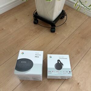 Google HOME mini、GoogleChrome castセット