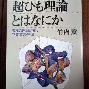 超ひも理論とはなにか 究極の理論が描く物質・重力・宇宙 竹内薫 BLUE BACKS