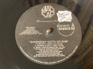 DOWN & THE DIRTY ♪EVERYBODY GOTTA GIT SUM US オリジナル