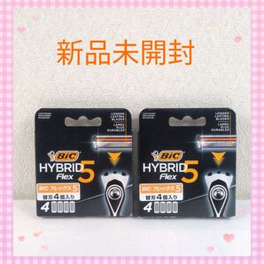 BIC(ビック) フレックス5 カミソリ(5枚刃+1ピンポイント仕上げトリマー) 替刃 4個入