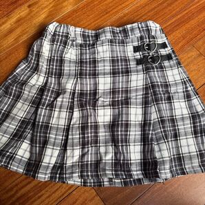 チェック スカート 140