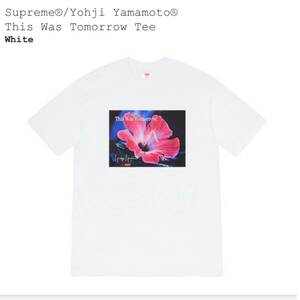 Supreme Yohji Yamamoto This Was Tomorrow Tee White Small 20FW 国内正規品 シュプリーム 新品未使用 Sサイズ ヨウジヤマモト 山本耀司