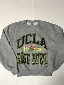 美中古 USA製★RUSSELL ATHLETIC ラッセル アスレチック スウェット トレーナー 90s UCLA カレッジ 大学 ROSE BOWL トリコタグ