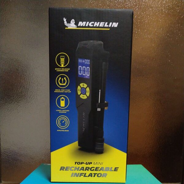 新品 MICHELIN ミシュラン 充電式ポータブル空気入れ