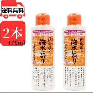 浜御塩の海水にがり 170ml 2本セット はまみしお にがり マグネシウム