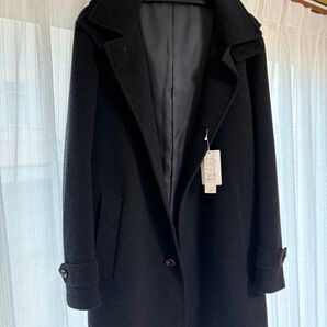 CAFE SOHO URBAN新品未使用 Lサイズ フード付き黒コート