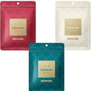 パック シートマスク ルルルン公式 ルルルンプレシャスお試しセット 21枚(GREEN ・RED・WHITE 各7枚