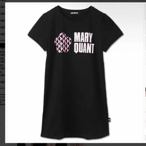 [ new goods tag attaching unopened ] Mary Quant * short sleeves long T-shirt black 