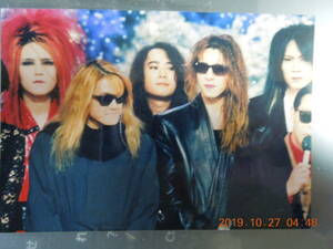 X JAPAN ブロマイド 写真 47 / YOSHIKI Toshl TOSHI HIDE PATA HEATH