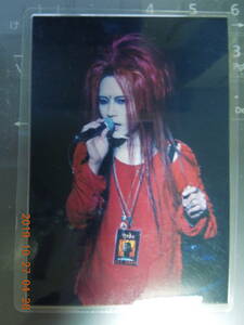 HIDE ラミネートカード ⑫ X JAPAN / ブロマイド 写真