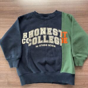 STUDIO SEVEN HONEST COLLEGE スウェット トレーナー マルチカラー