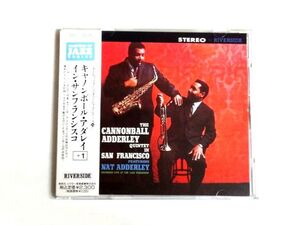 国内盤 CD【VICJ23526】Cannonball Adderley / キャノンボール・アダレイ・イン・サンフランシスコ +1 / 送料310円～