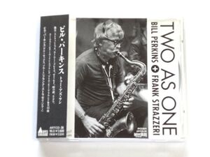 希少盤 CD【ARTCD36】Bill Perkins & Frank Strazzeri ビル・パーキンス, フランク・ストラツェリ / Two As One / 送料310円～