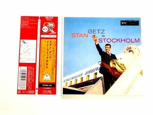 紙ジャケット 国内盤 CD【POCJ2718】スタン・ゲッツ・イン・ストックホルム Stan Getz In Stockholm / 飛行機のゲッツ / 送料250円～