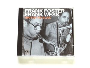 輸入盤 CD【OJCCD788-2】FRANK FOSTER & FRANK WESS フランク・フォスター, フランク・ウェス / Two For The Blues / 送料310円～