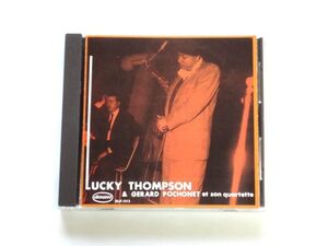 希少盤 CD【FSR-CD86】Lucky Thompson ラッキー・トンプソン / Lucky Thompson With Gerard Pochonet & His Quartet / 送料310円～