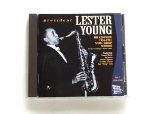輸入盤 CD【BMCD1001】Lester Young レスター・ヤング / The Complete 1936-1951 Small Group Sessions Vol.1 1936-1942 / 送料310円～
