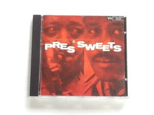 輸入盤 CD【042284939126】Lester Young & Harry Edison レスター・ヤング, ハリー・エディソン / Pres & Sweets / 送料310円～