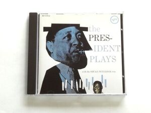 輸入盤 CD【042283167025】Lester Young レスター・ヤング / the President plays with the Oscar Peterson Trio / 送料310円～