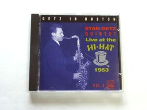 輸入盤 CD【FSCD-1015】Stan Getz Quintet スタン・ゲッツ / Getz In Boston ・ Live At The Hi-Hat 1953 Vol.2 / 送料310円～