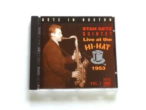 輸入盤 CD【FSCD-1014】Stan Getz Quintet スタン・ゲッツ / Getz In Boston ・ Live At The Hi-Hat 1953 Vol.1 / 送料310円～