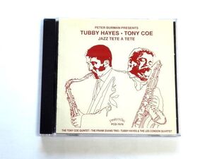 輸入盤 CD【PCD-7079】Tubby Hayes - Tony Coe タビー・ヘイズ, トニー・コー / Peter Burman Presents - Jazz Tete A Tete /送料310円～