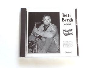 輸入盤 CD【GMCD68】Totti Bergh Quintet トッティ・バーグ / Major Blues / 送料310円～