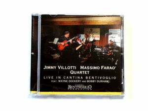 輸入盤 CD【8028980109126】Jimmy Villotti Massimo Farao' Quartet ジミー・ヴィロッティ / Live in cantina Bentivogli / 送料310円～