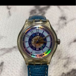 稼働品 90s スウォッチ swatch ヴィンテージ 自動巻き 腕時計 スウォッチ SWATCH