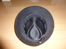 ハット帽◆フェルト帽子◆ブラック◆GU◆新品_画像5