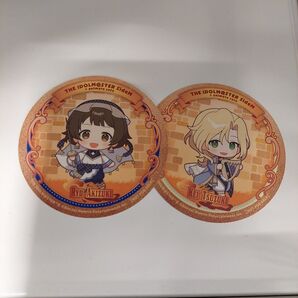 アイドルマスター SideM animate cafe コースター 2枚セット 秋月涼 都筑圭