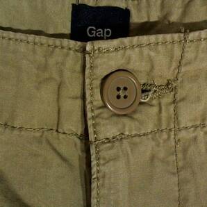 ☆難有★ギャップ★GAP★ハーフパンツ コットンパンツ US/38 超ジャンボサイズ カーキ系の画像4