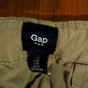 ☆難有★ギャップ★GAP★ハーフパンツ コットンパンツ US/38 超ジャンボサイズ カーキ系の画像6