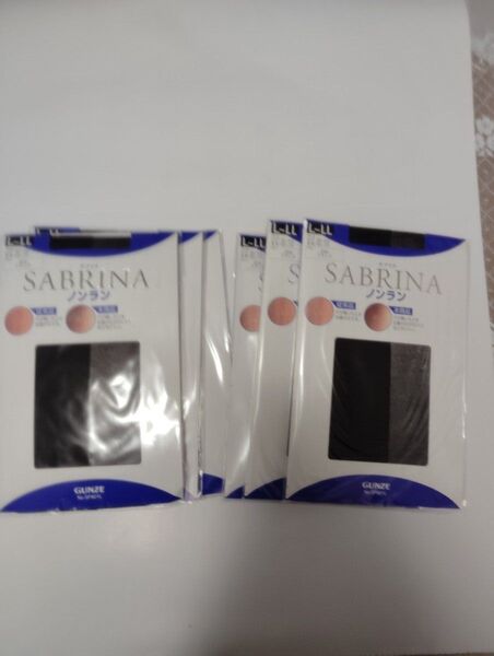 SABRINA ノンラン ストッキング ブラック系 5個セット まとめ売り
