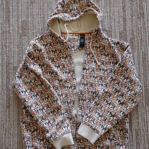 ENYCE Lサイズ パーカー ジップアップパーカー スーパーヘビーウエイト ロゴ