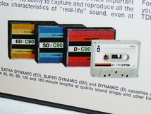 1973年 USA '70s 洋書雑誌広告 額装品 TDK Cassettes カセットテープ / 検索用 Ian Lloyd Stories イアン・ロイド ストーリーズ (A4size）_画像4