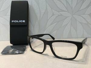 [ new goods ]POLICE Police glasses frame VPLB94J black * unused 