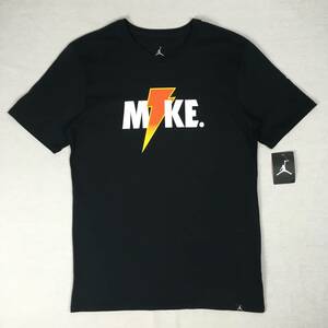 【新品】NIKE ナイキ Tシャツ JORDAN ジョーダン ゲータレード MIKE グラフィック ブラック Mサイズ 半袖