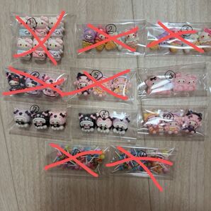 デコパーツ いろいろ ミックス 1袋100