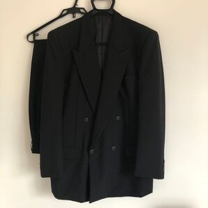 メンズ ブラックフォーマル ダブル 上下セット