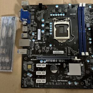 ECS H110M4-M01 ioパネル付き LGA1151 マザーボード 即時支払いできる方限定特価品